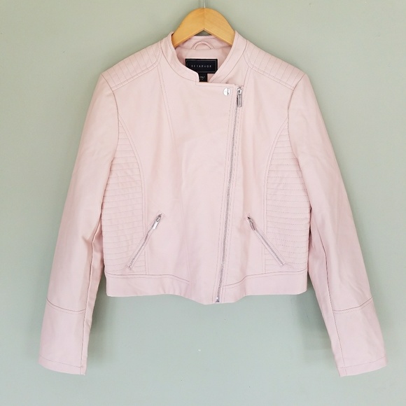 Metaphor Jackets & Blazers - Metaphor Faux Leather Moto Jacket